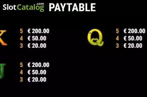 Paytable 2. Duck Shooter slot