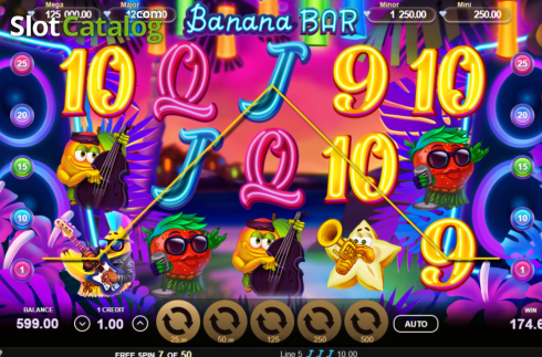 Free Spins screen 2. Banana Bar slot