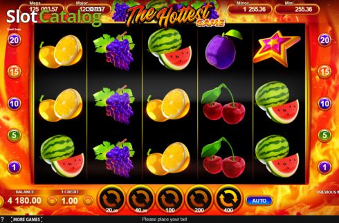 Reel Screen. The Hottest Game slot