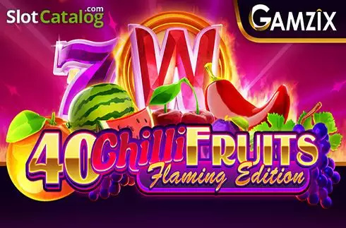 40 Chilli Fruits Flaming Edition Logotipo
