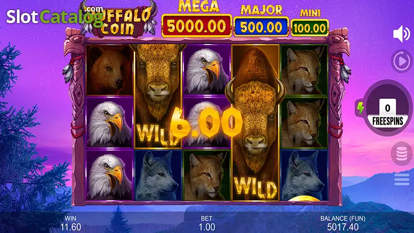 Buffalo Coin: Hold the Spin Free Spins
