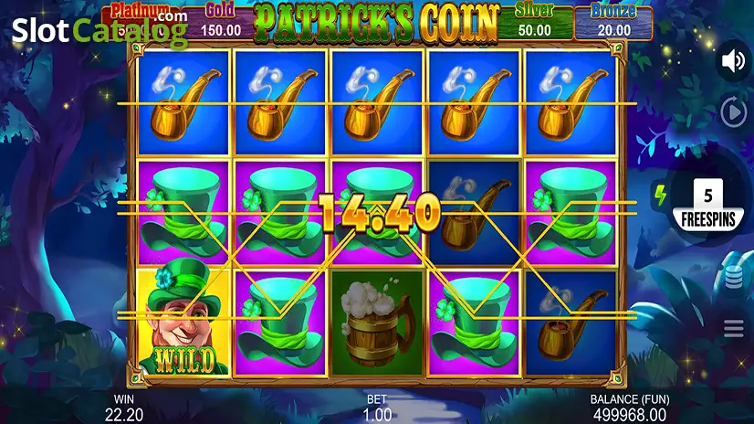 Patrick's Coin: Hold the Spin Free Spins