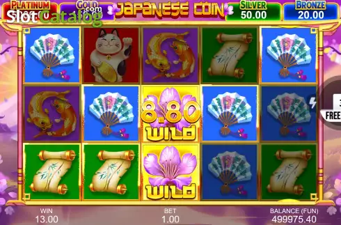 Ekran9. Japanese Coin: Hold The Spin yuvası