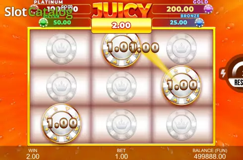 Bonus Game Win Screen 2. Juicy Win: Hold The Spin slot
