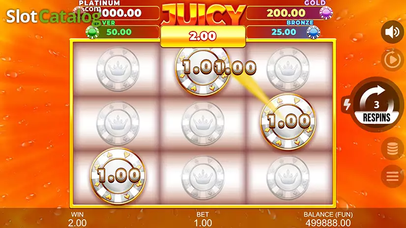 Juicy Win: Hold the Spin Hold the Spin Feature