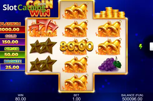 Win Screen 2. Coin Win: Hold The Spin slot