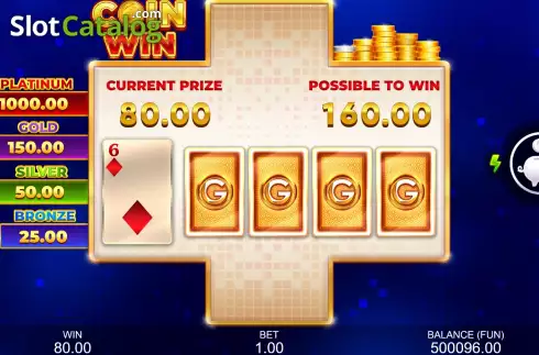 Win Screen 4. Coin Win: Hold The Spin slot