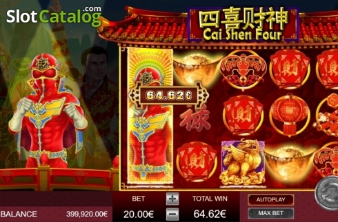Skärmdump3. Cai Shen Four slot