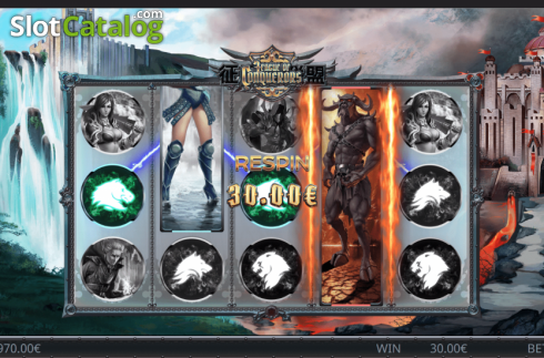 Bildschirm4. League of Conquerors slot
