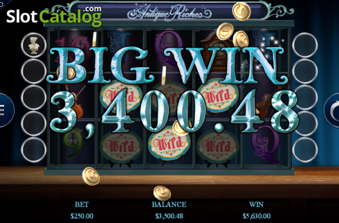 Big Win. Antique Riches slot