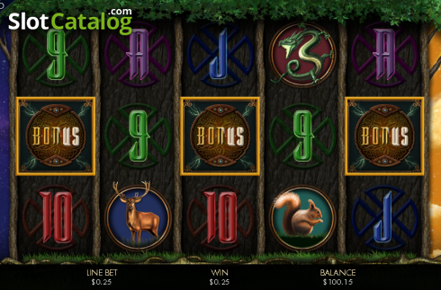 Bonus gioco. Yggdrasil: The Tree of Life Slots slot
