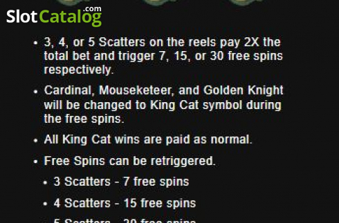 Schermo7. Cat Kingdom slot