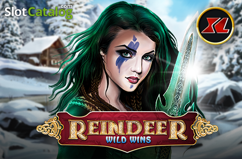 Reindeer Wild Wins XL Logo