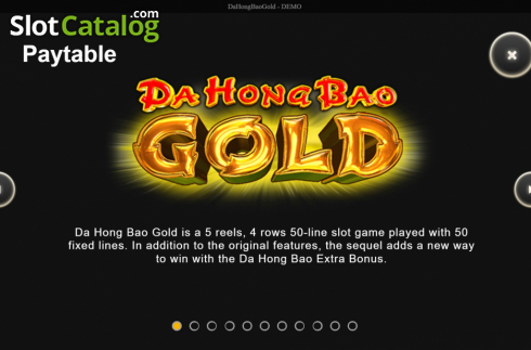 Bildschirm8. Da Hong Bao Gold slot