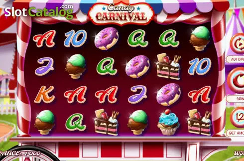 Reel screen. Candy Carnival slot