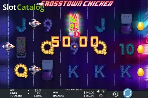 Tela 3. Crosstown Chicken slot