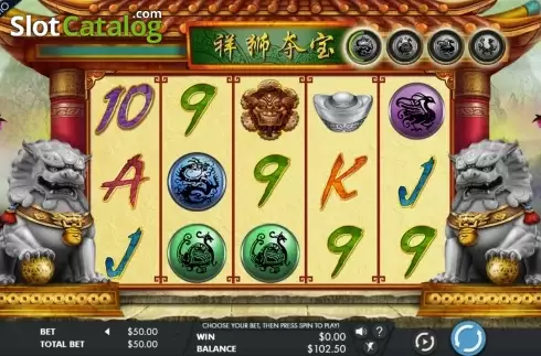 Main game. Lion's Fortune slot
