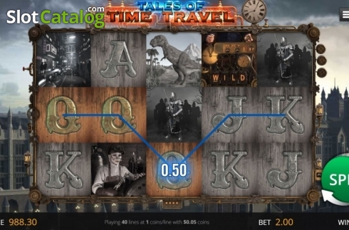 Win Screen 2. Tales of Time Travel slot