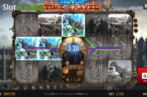 Win Screen 4. Tales of Time Travel slot