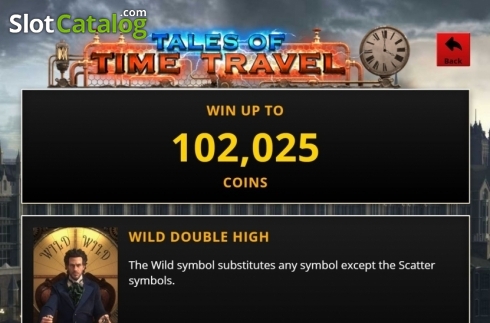 Bildschirm7. Tales of Time Travel slot
