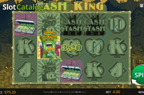Pantalla5. The Cash King Tragamonedas 