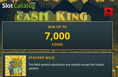 Game Rules 1. The Cash King slot