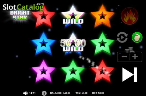 Win screen 2. Bright Star slot