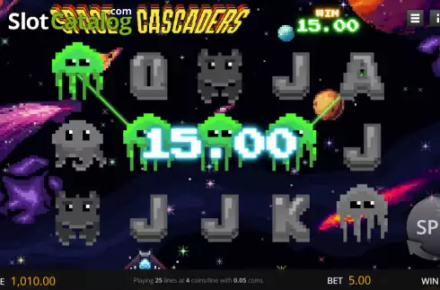 Space Cascaders demo. Space Cascaders slot