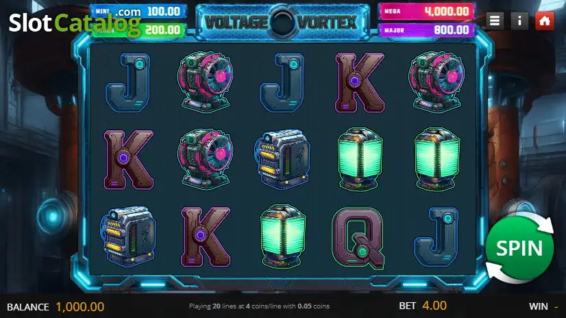 Voltage Vortex Slot Voltage Vortex Slot