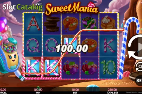 Bildschirm3. Sweet Mania slot