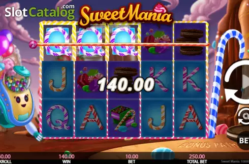 Bildschirm4. Sweet Mania slot