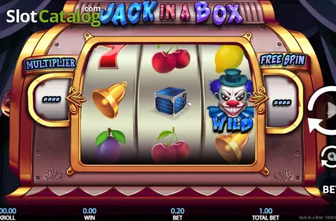 Pantalla2. Jack In A Box Tragamonedas 
