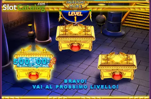 Schermo3. Pharaohs Secret (Giocaonline) slot