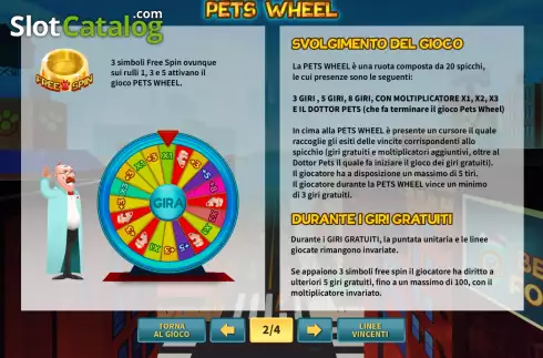 Paytable 2. Pets Adventures slot