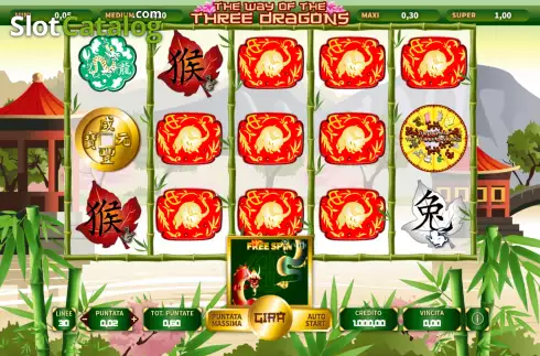 Schermo2. The Way of the Three Dragons slot