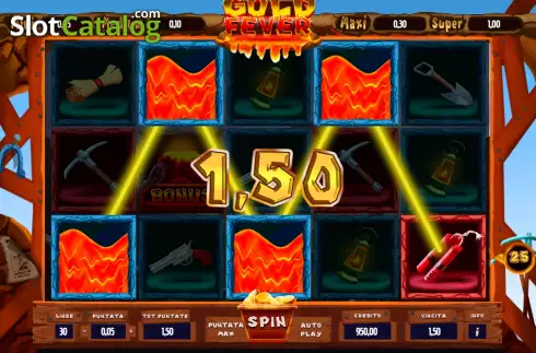 Win screen 2. Gold Fever (Giocaonline) slot