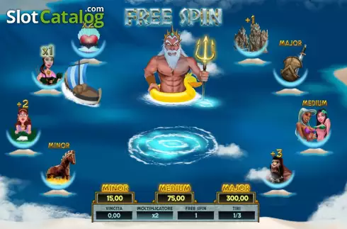 Free Spins screen 3. Odissea slot