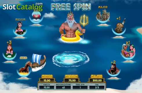 Free Spins screen 4. Odissea slot