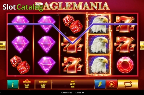 Win Screen 1. Eaglemania slot