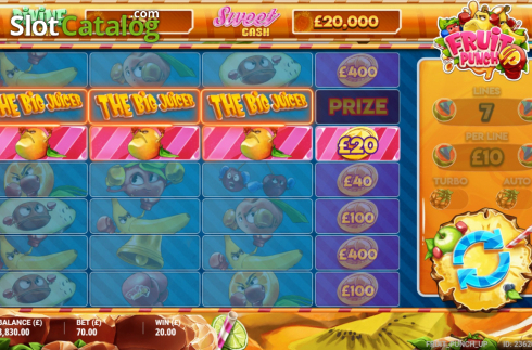 Win Screen 2. Fruit Punch Up slot