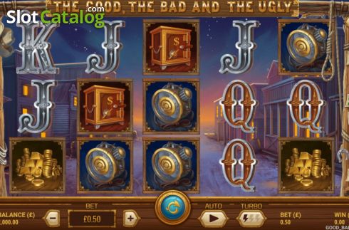 Reel Screen. The Good The Bad And The Ugly slot