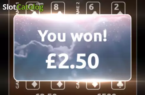 Win screen. Casino Scratch slot