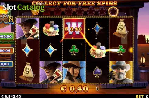 Bildschirm4. Outlaw Saloon slot
