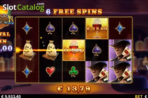 Free Spins 3. Outlaw Saloon slot