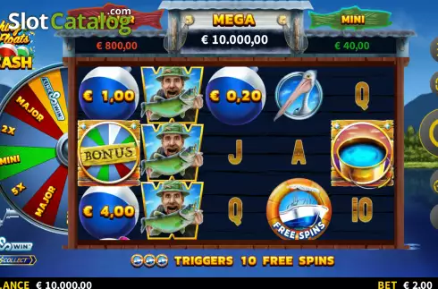 Bildschirm3. Fishing Floats of Cash slot