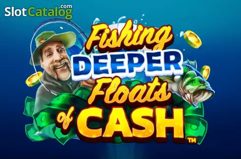 Fishing Deeper Floats of Cash Logotipo
