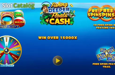Bildschirm2. Fishing Deeper Floats of Cash slot