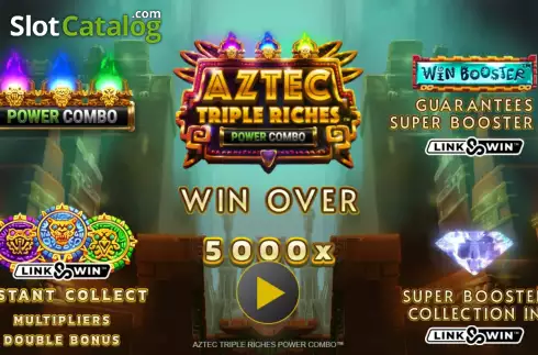 画面2. Aztec Triple Riches Power Combo カジノスロット
