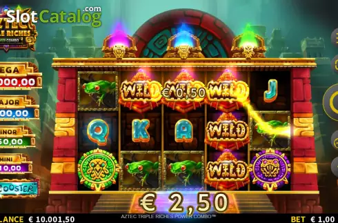 Bildschirm4. Aztec Triple Riches Power Combo slot