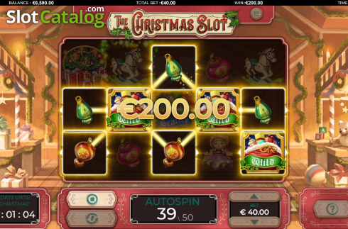 Écran8. The Christmas Slot Machine à sous